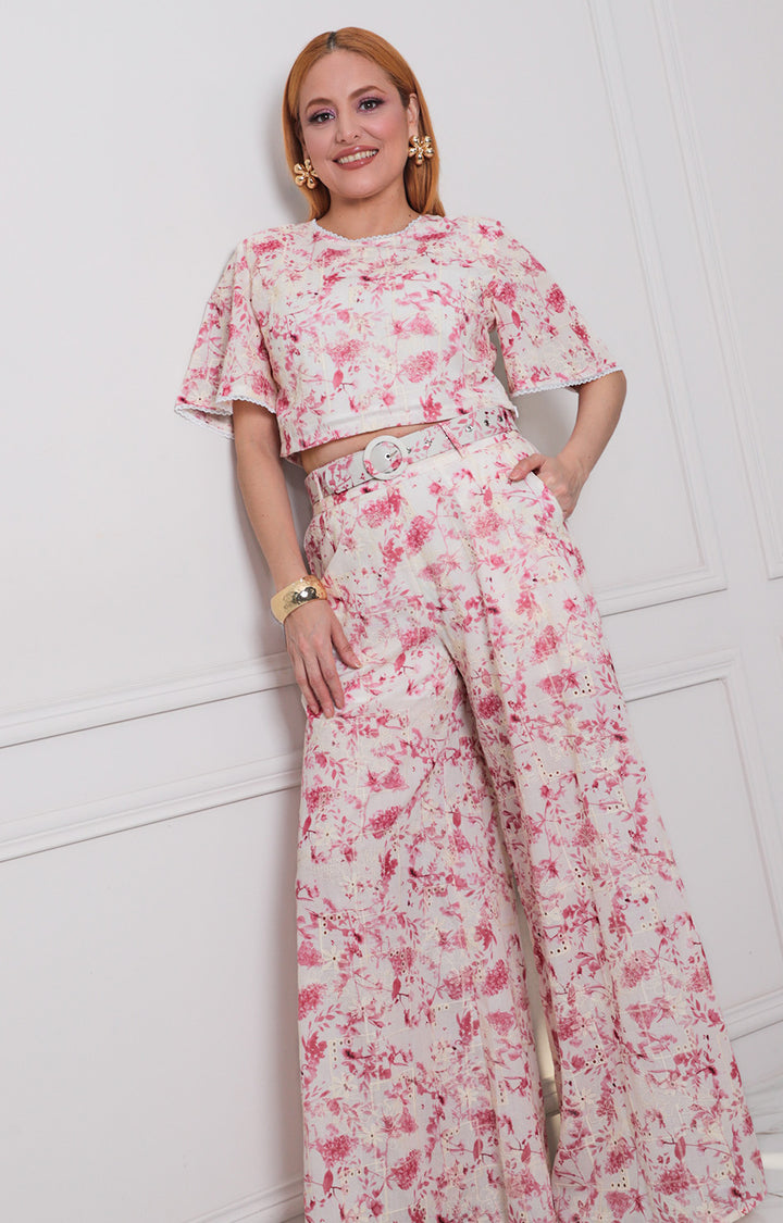 Conjunto con estampado floral - CONJUNTO REGULAR Boutiquemirel 