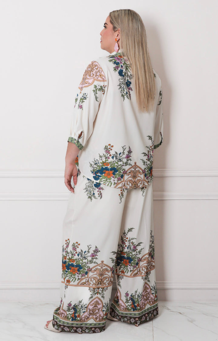 Conjunto estampado beige - CONJUNTO CURVY Boutiquemirel 