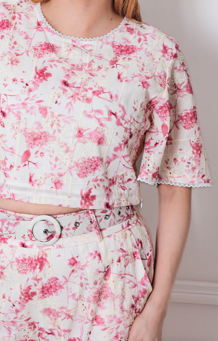 Conjunto con estampado floral - CONJUNTO REGULAR Boutiquemirel 