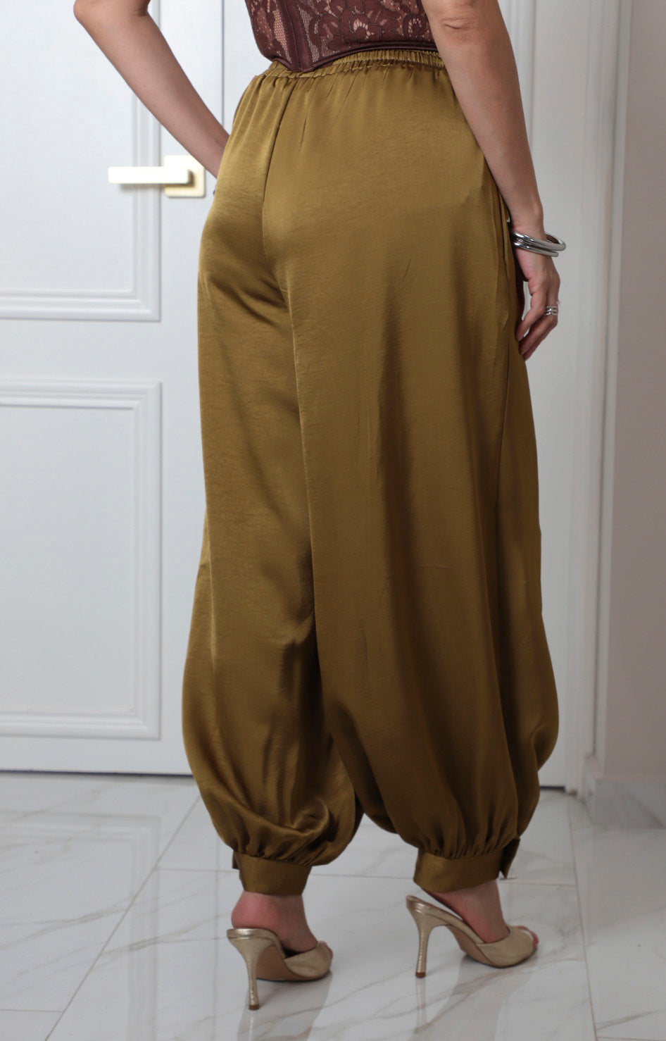 Pantalón Pantalón con cordón ajustable