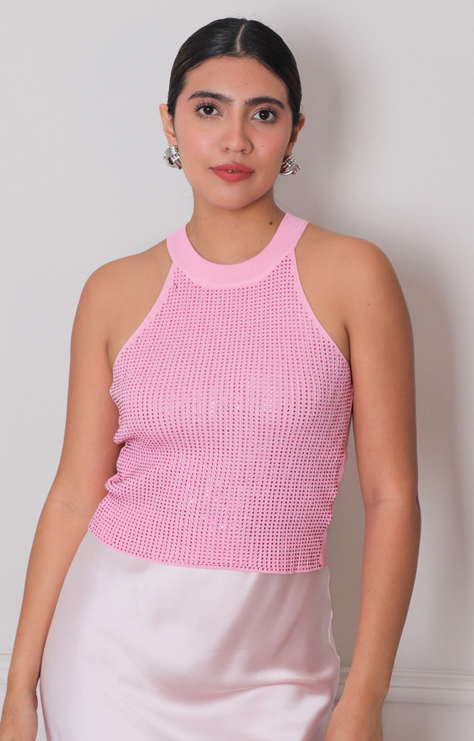 Blusa halter con brillos - BLUSAS REGULAR Boutiquemirel 