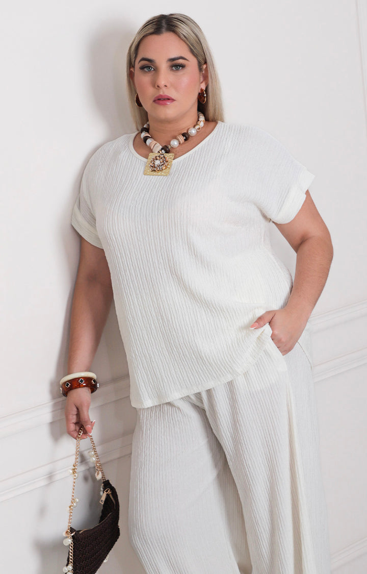 Conjunto beige liso - CONJUNTO CURVY Boutiquemirel 