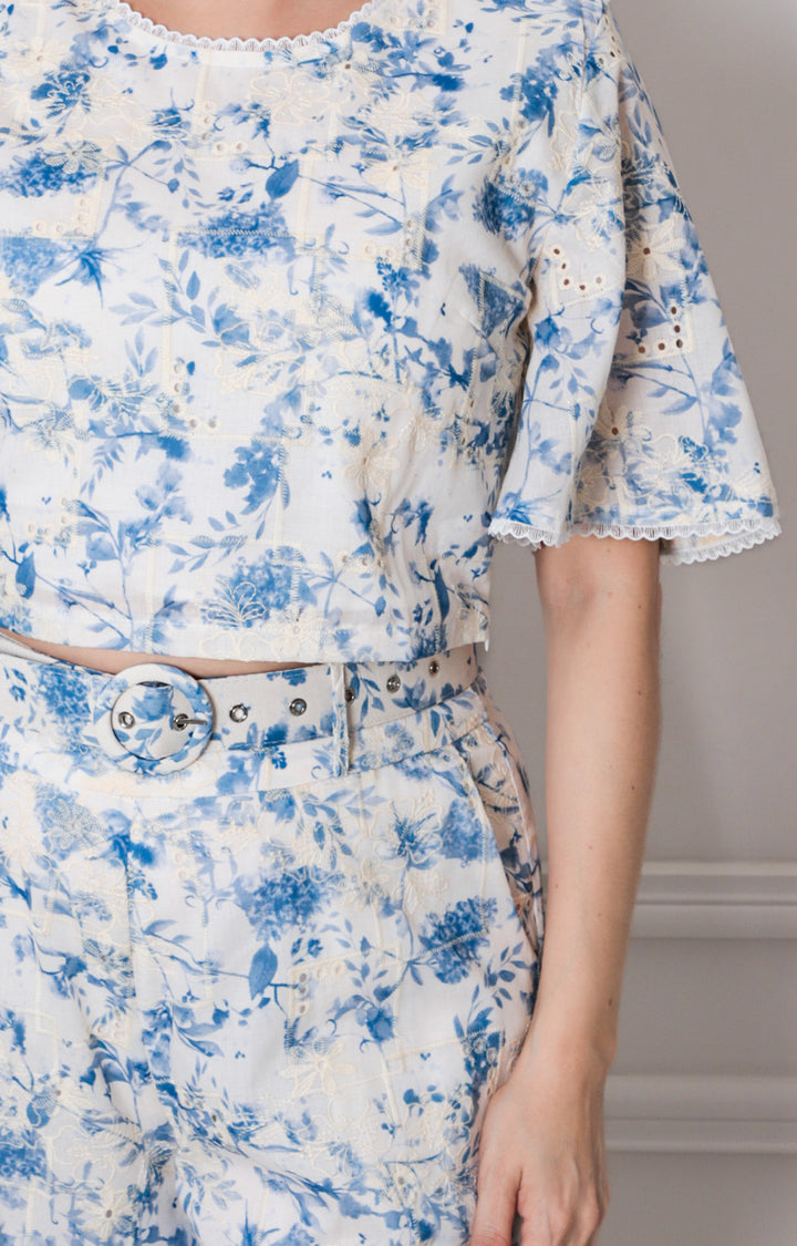 Conjunto con estampado floral - CONJUNTO REGULAR Boutiquemirel 