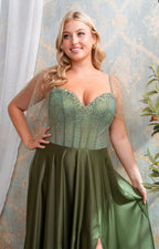 Vestido verde de gala - VESTIDO XL Boutiquemirel 