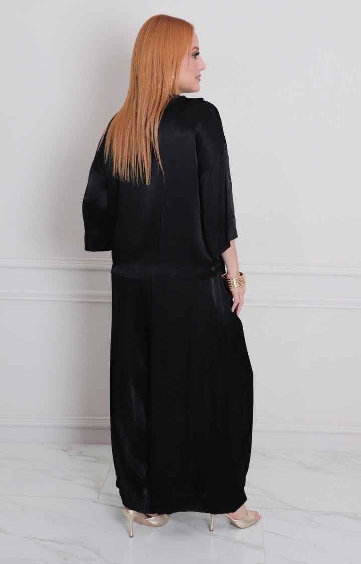 Conjunto negro liso - CONJUNTO Boutiquemirel 