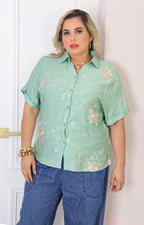 Blusa con bordado