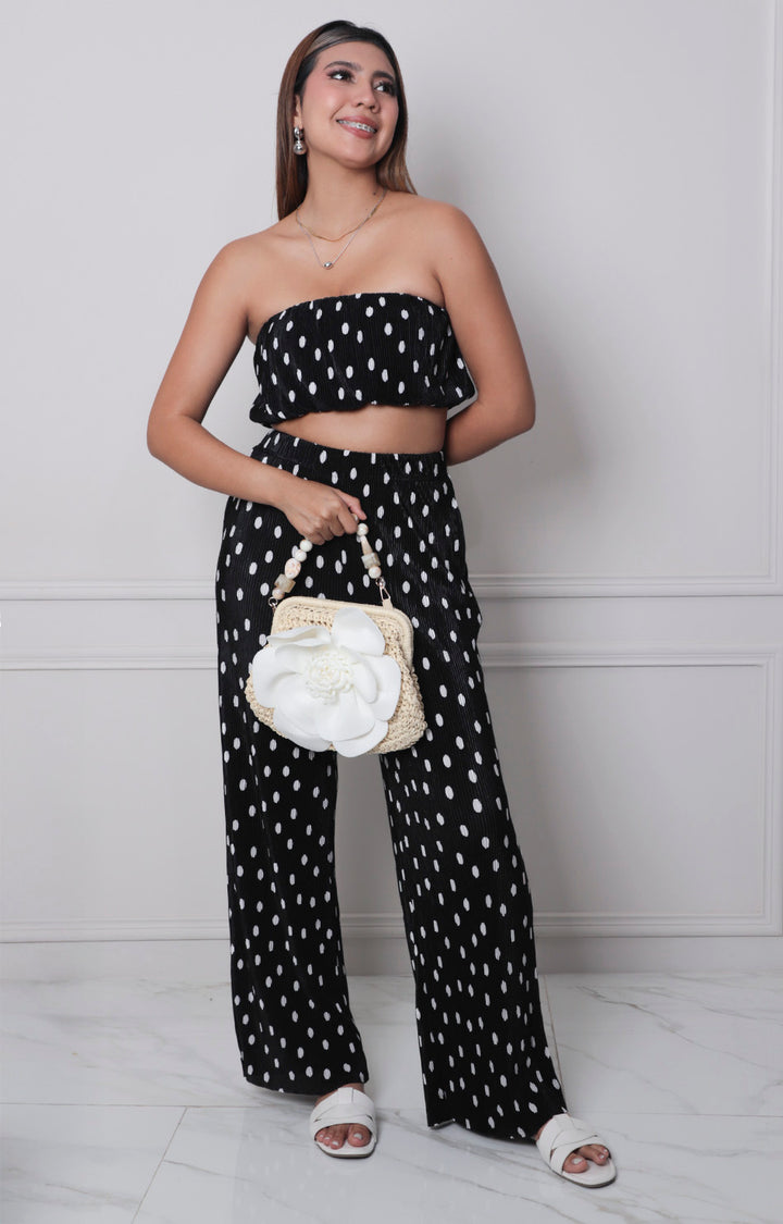 Conjunto negro estampado - CONJUNTO Boutiquemirel 