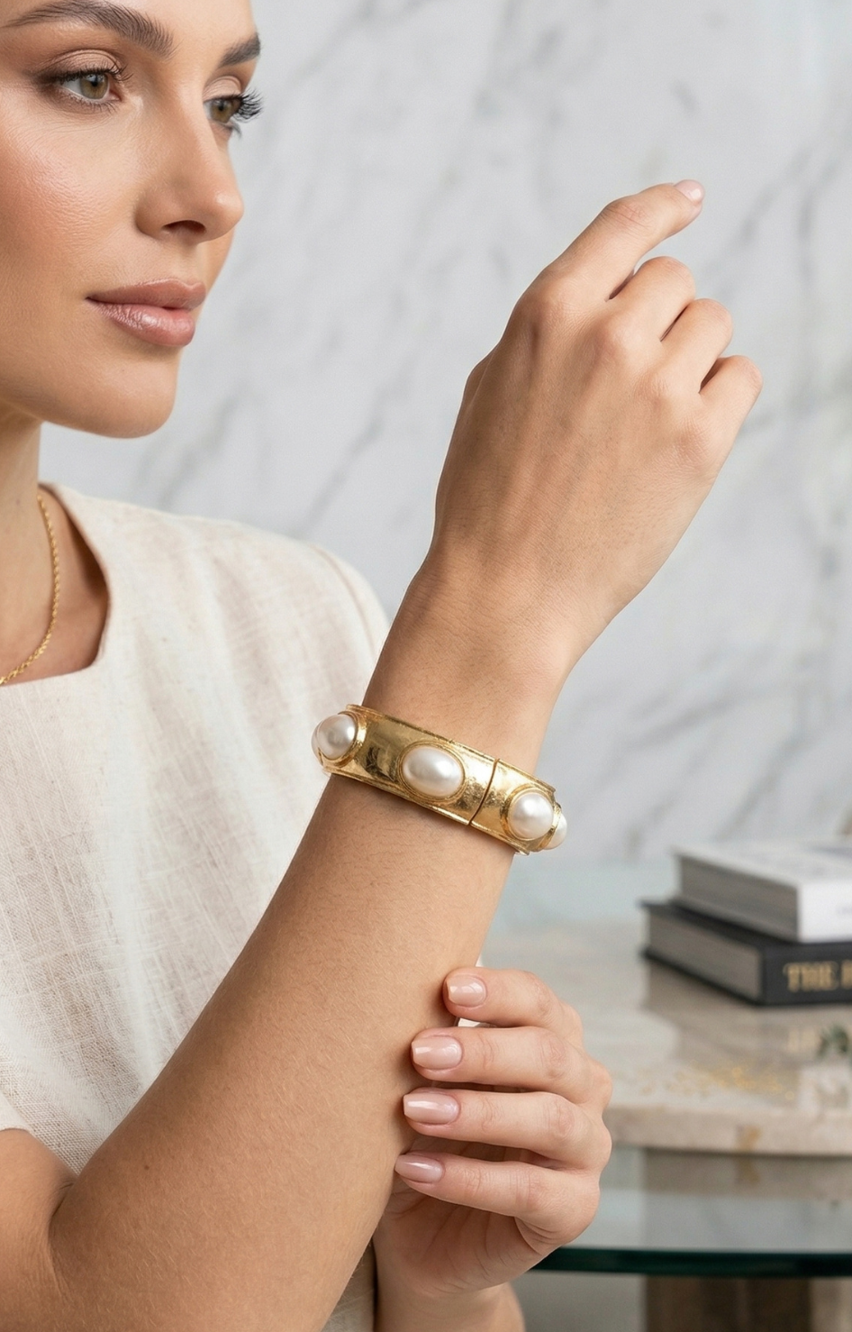 Pulsera Perla Glam - PULSERAS Boutiquemirel 