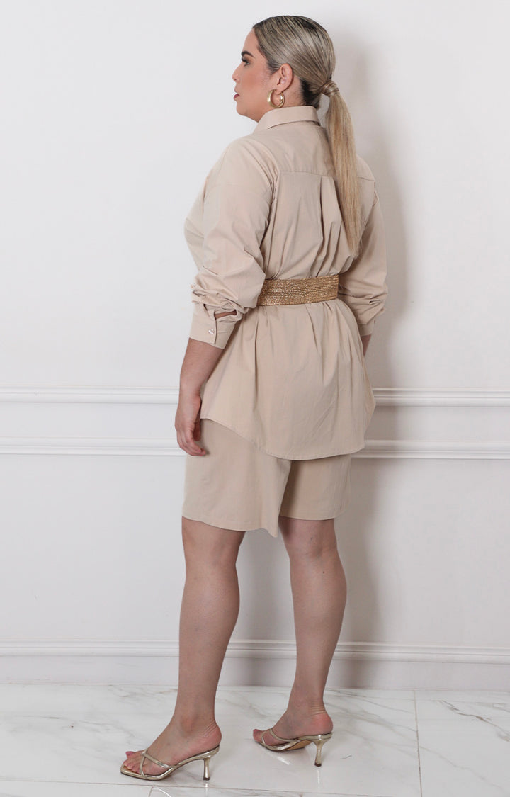 Conjunto liso con short - CONJUNTO CURVY Boutiquemirel 