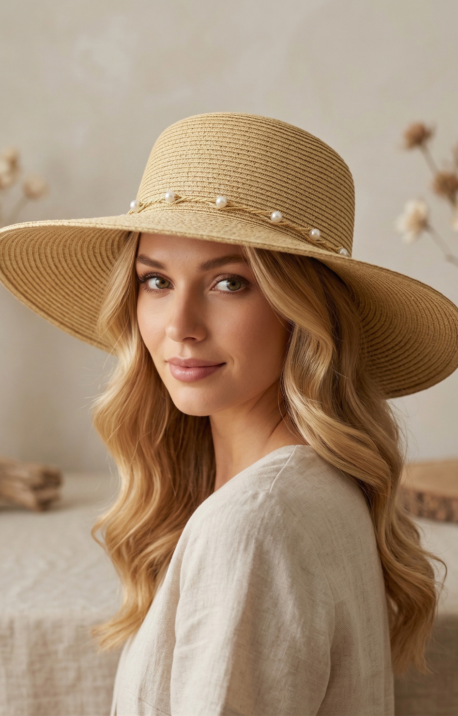 S*3-26*JOIA*STH0036*BEIGE - SOMBREROS Boutiquemirel 
