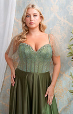 Vestido verde de gala - VESTIDO XL Boutiquemirel 