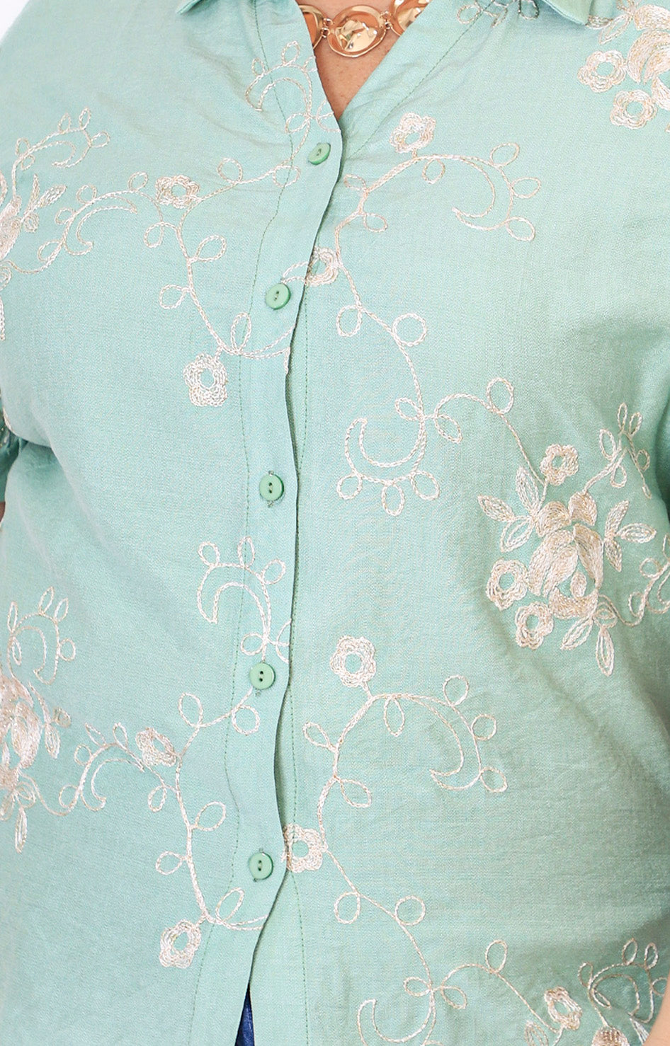 Blusa con bordado