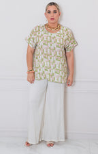 Blusa estampada - BLUSAS CURVY Boutiquemirel 