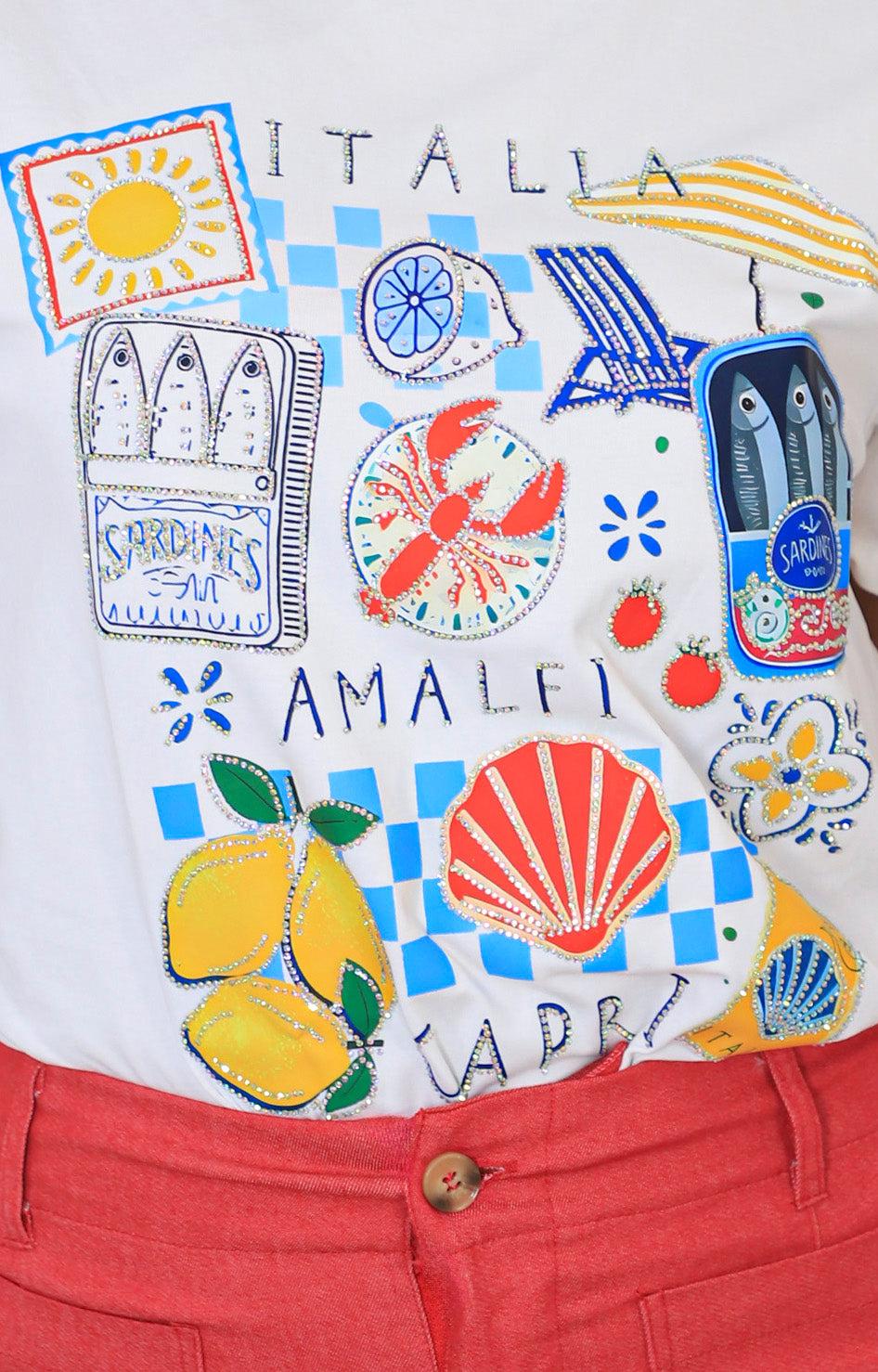 Blusa estampada