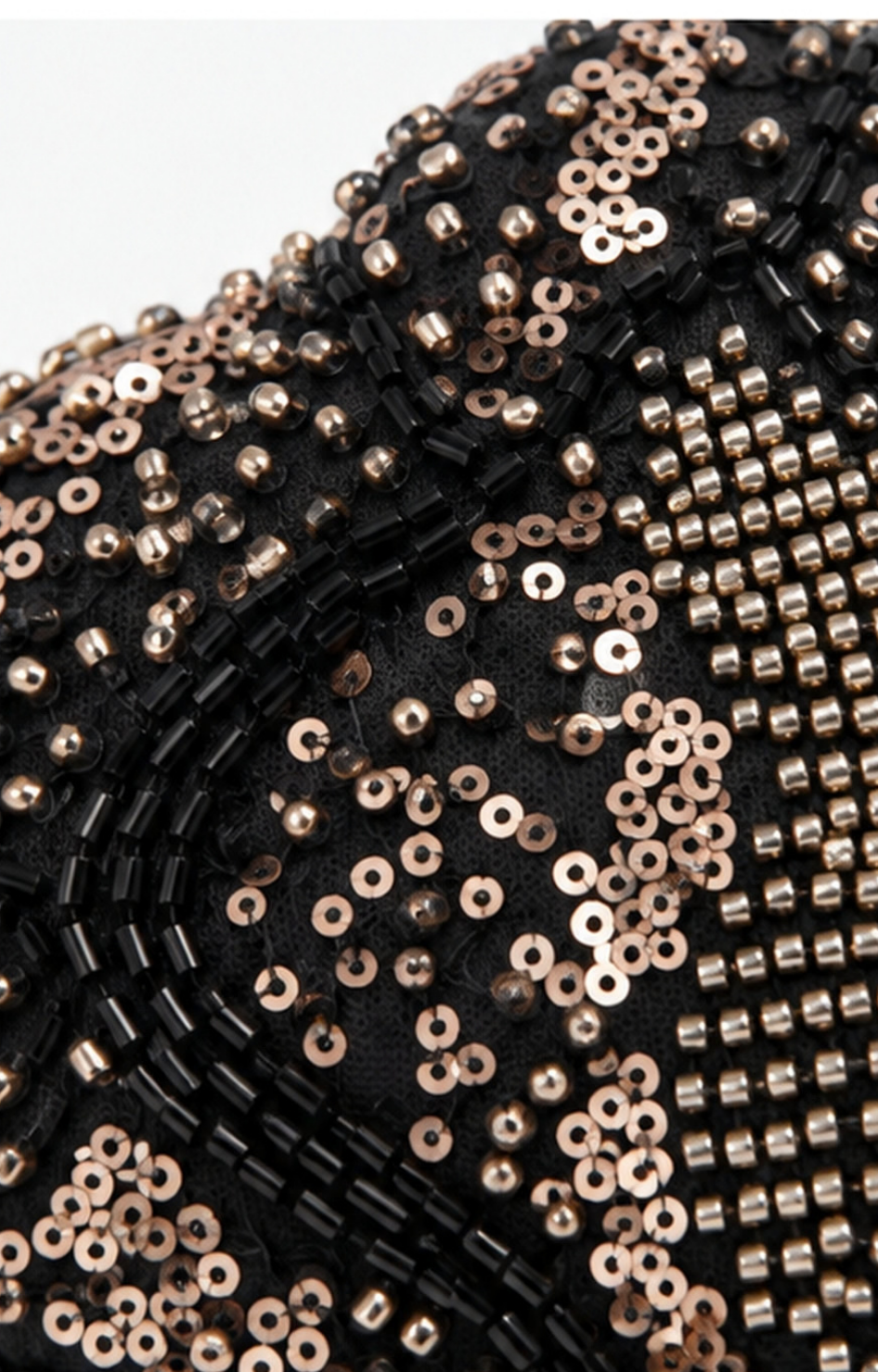 Bolso clutch de fiesta con brillos