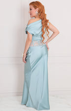 Conjunto satinado aqua corte de sirena - CONJUNTO REGULAR Boutiquemirel 