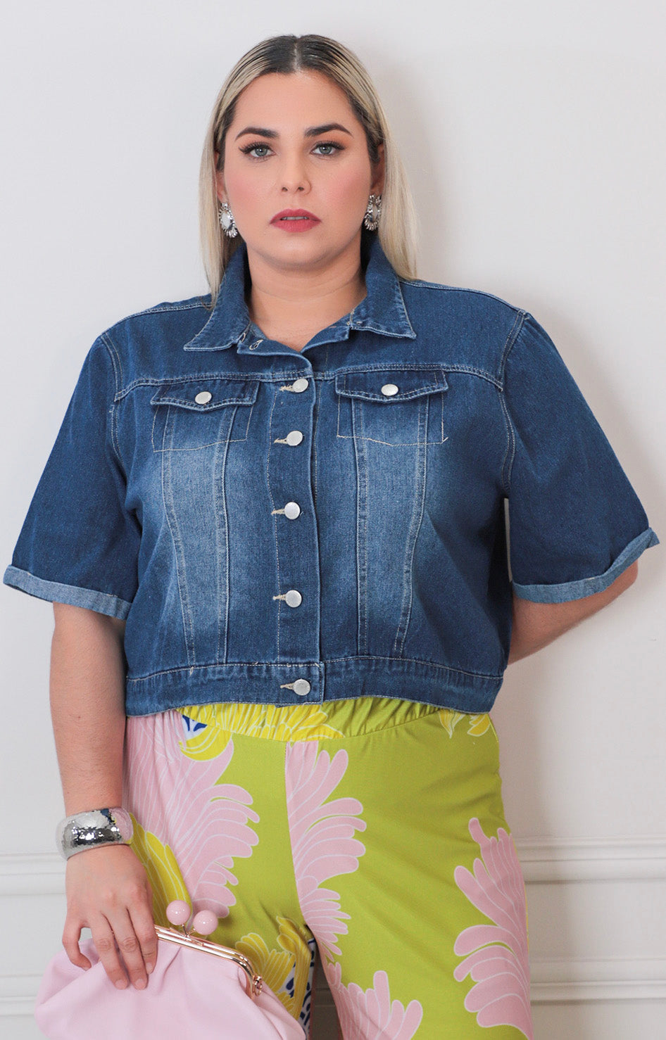 Blusa de mezclilla - BLUSAS CURVY Boutiquemirel 
