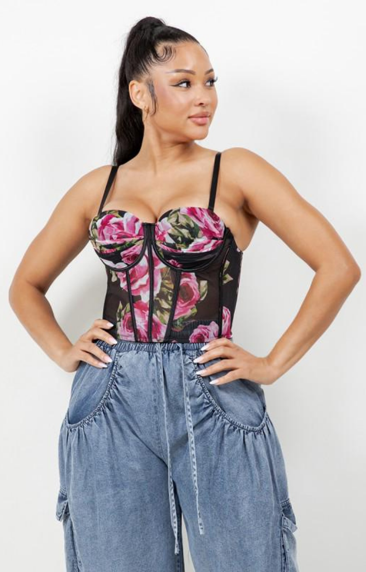 Blusa negra de tirantes