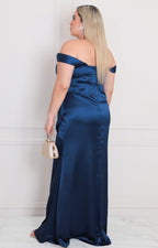Vestido de tirantes con fruncido - VESTIDO LARGO CURVY Boutiquemirel 