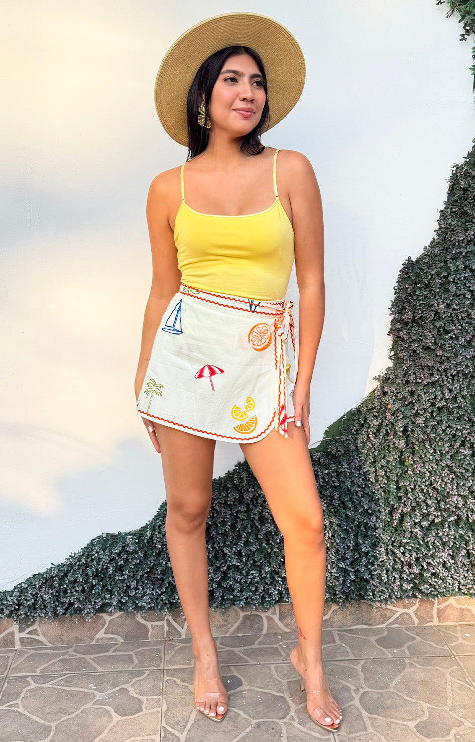 Falda con short estampado - SHORT REGULAR Boutiquemirel 