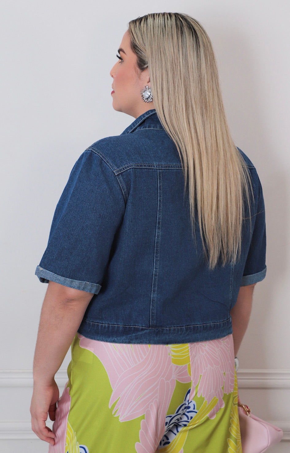 Blusa de mezclilla - BLUSAS CURVY Boutiquemirel 