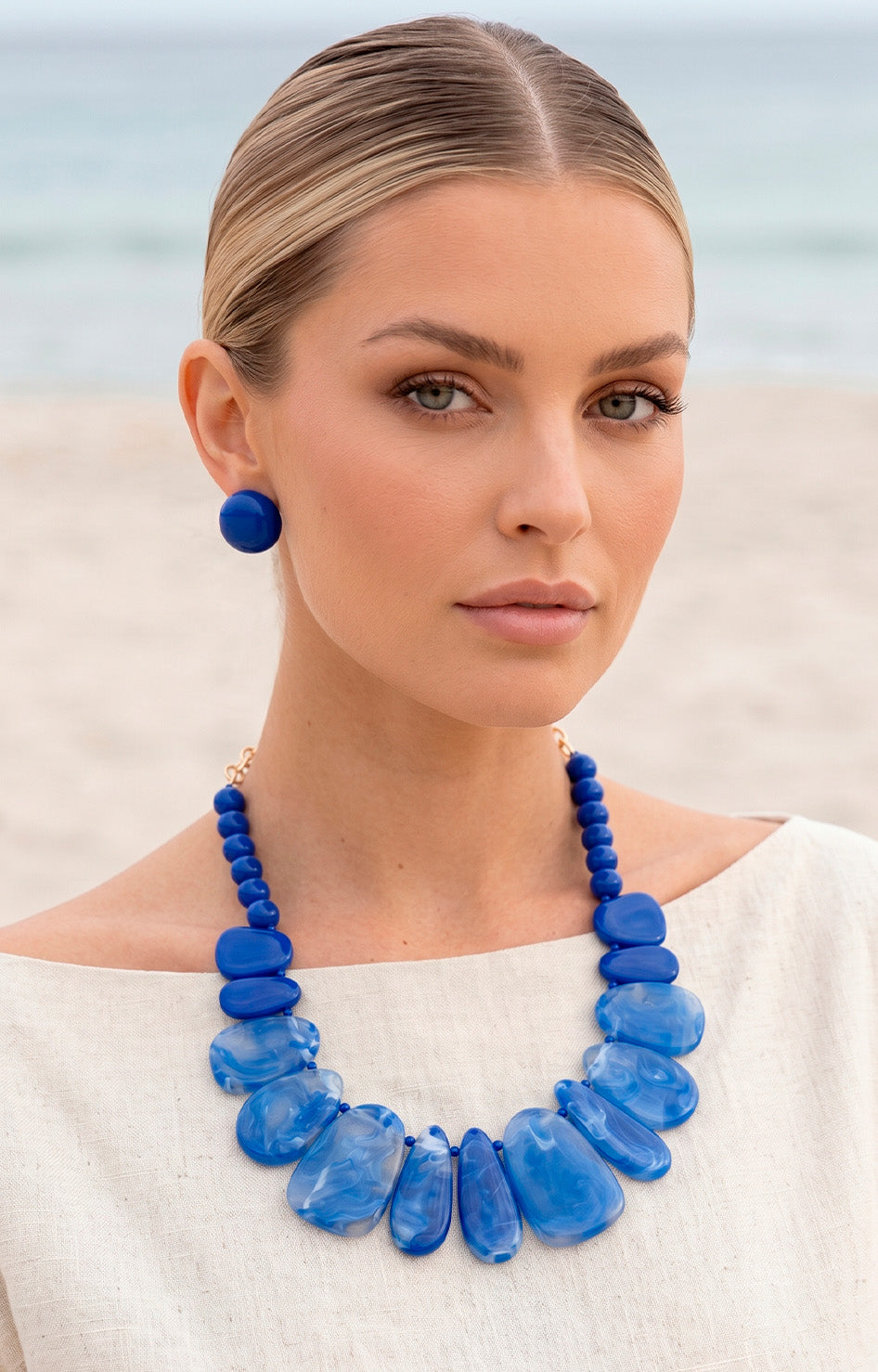 Set de collar y aretes