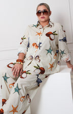 Conjunto con estampado tropical - CONJUNTO CURVY Boutiquemirel 