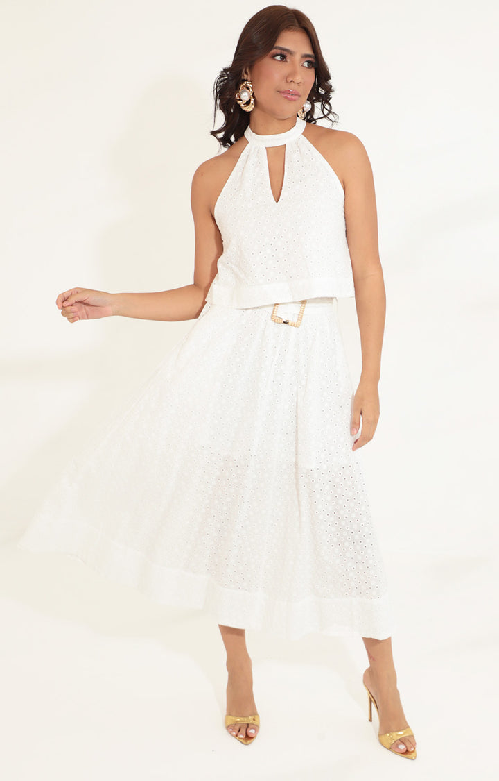 Conjunto blanco - CONJUNTO Boutiquemirel 