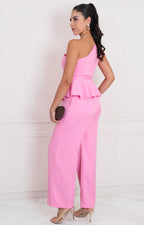 Conjunto rosa asimétrico