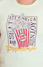 Blusa estampada con brillos