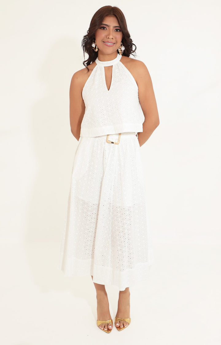 Conjunto blanco - CONJUNTO Boutiquemirel 