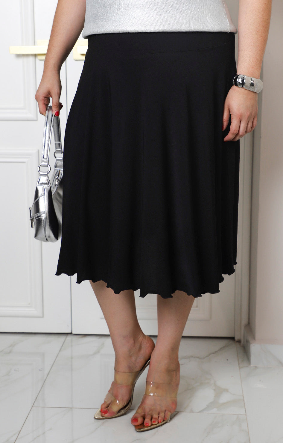 Falda Midi Circular