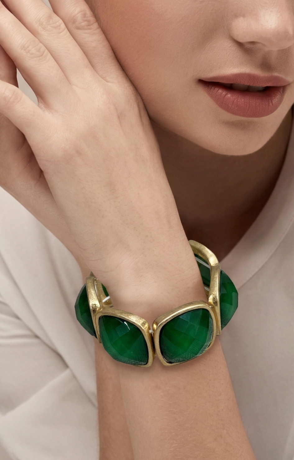P*10-25*JOIA*BR-10006*VERDE - PULSERA Boutiquemirel 