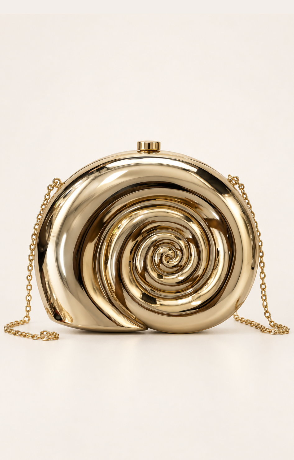 Clutch metálica redonda