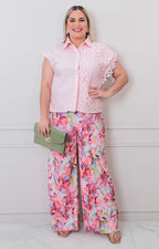 Blusa con guipiur - BLUSAS CURVY Boutiquemirel 