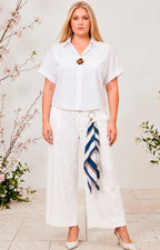 Pantalón con pañuelo - PANTALON MEZCLILLA CURVY Boutiquemirel 