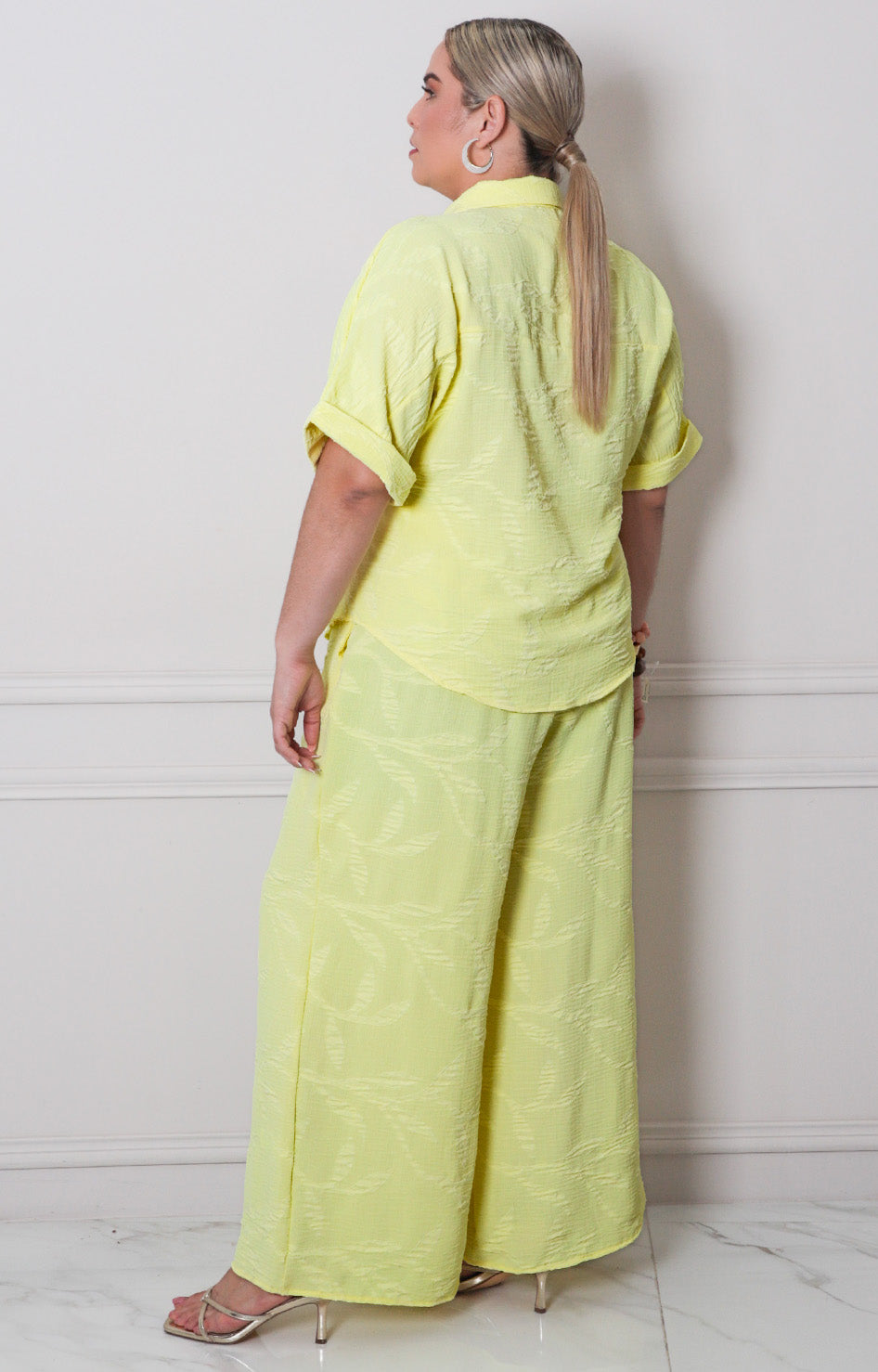 Conjunto amarillo - CONJUNTO CURVY Boutiquemirel 