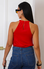 Blusa halter lisa