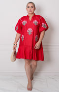 Vestido corto estampado - VESTIDO CORTO CURVY Boutiquemirel 