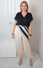 Blusa sin manga Boutiquemirel con escote en V, estilo regular y diseño elegante