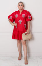 Vestido corto estampado - VESTIDO CORTO CURVY Boutiquemirel 