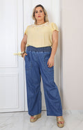 Pantalon de mezclilla recto