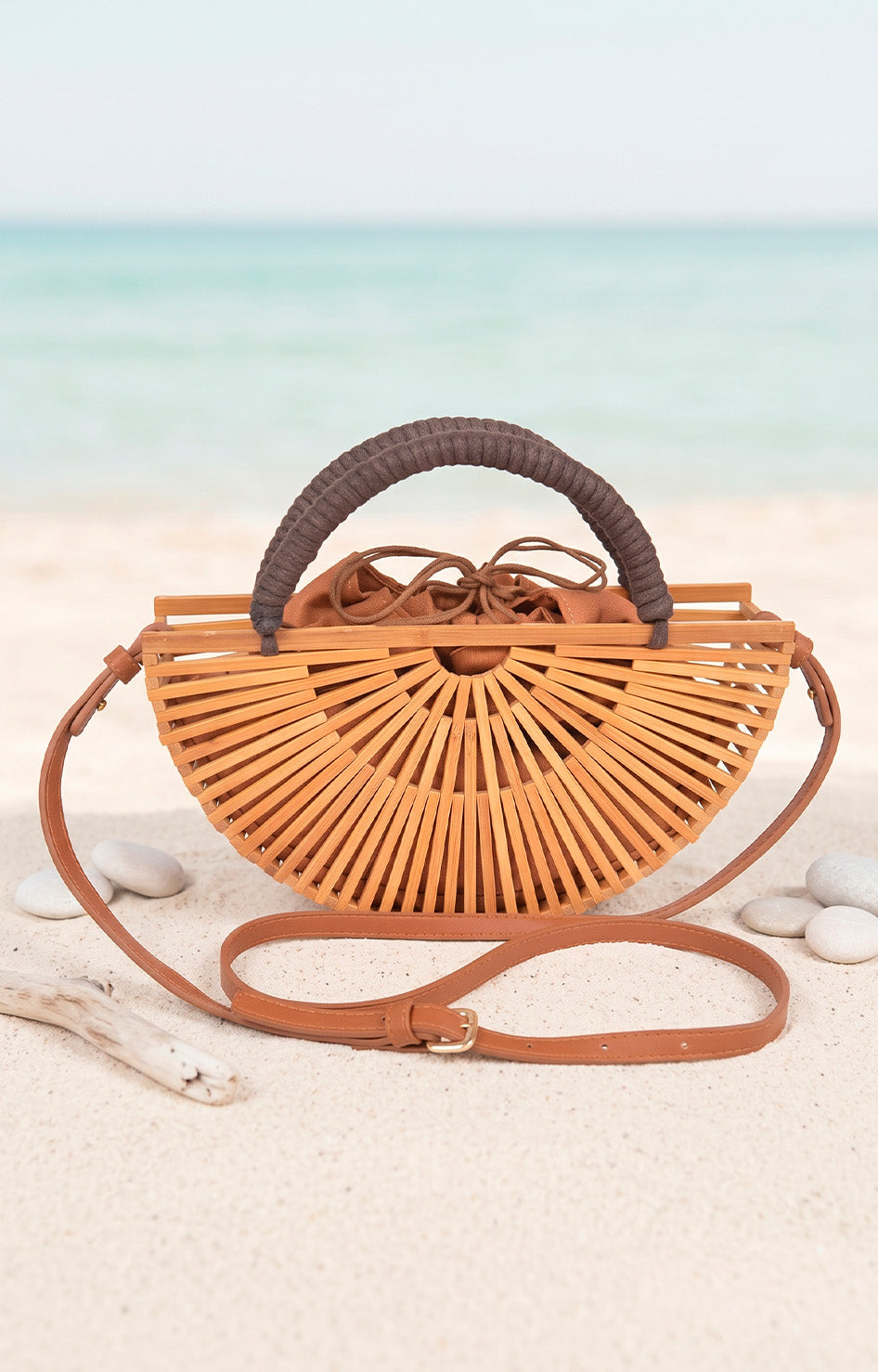 Bolsa artesanal beige - BOLSAS Boutiquemirel 