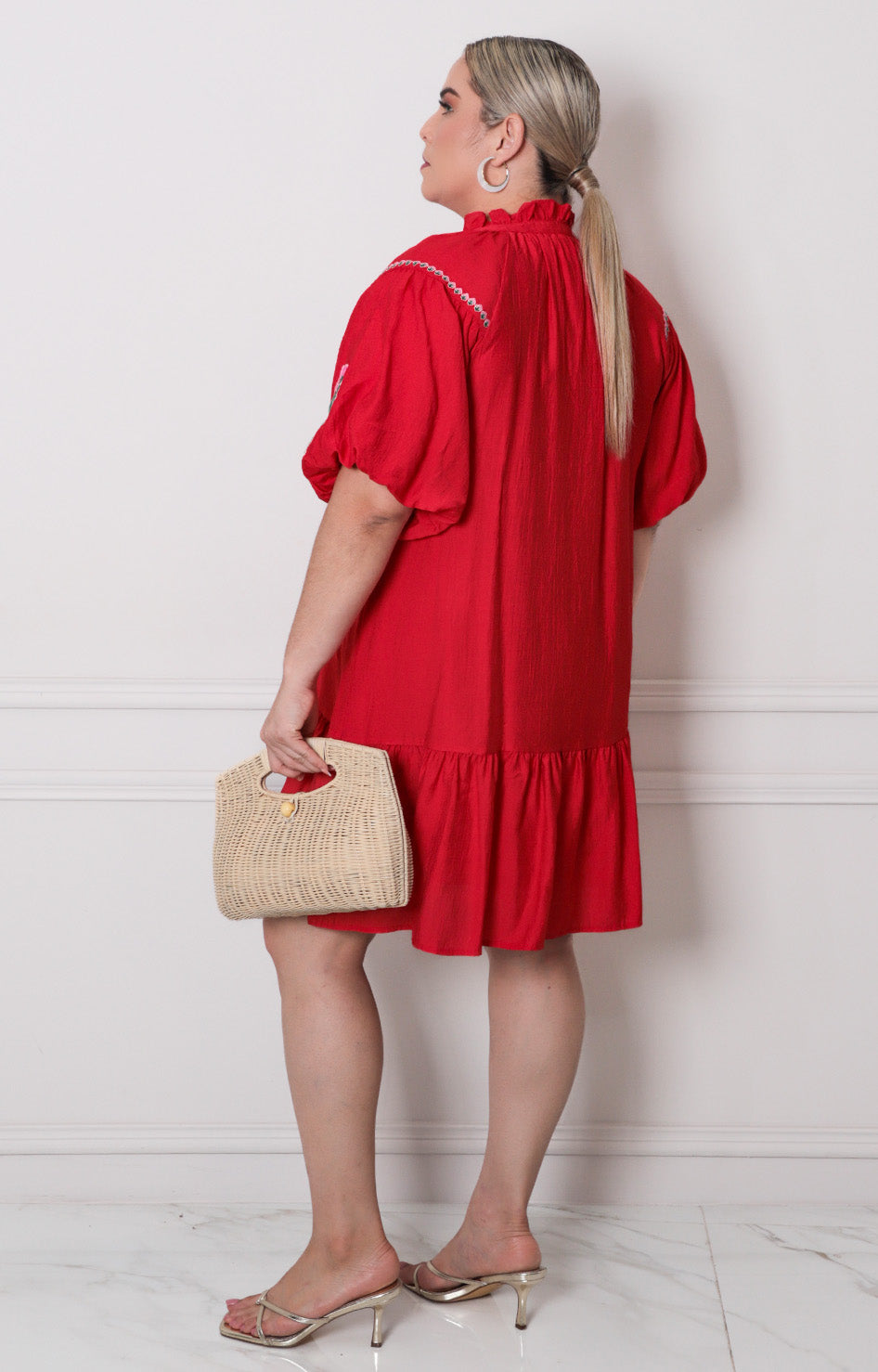 Vestido corto estampado - VESTIDO CORTO CURVY Boutiquemirel 