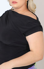 Blusa asimétrica