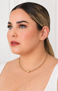 Collar corto de piedra natural Boutiquemirel con diseño artesanal y acabado elegante