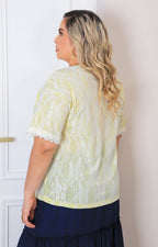 Blusa estampada good vibes