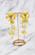 Aretes florales largos - ARETES Boutiquemirel 