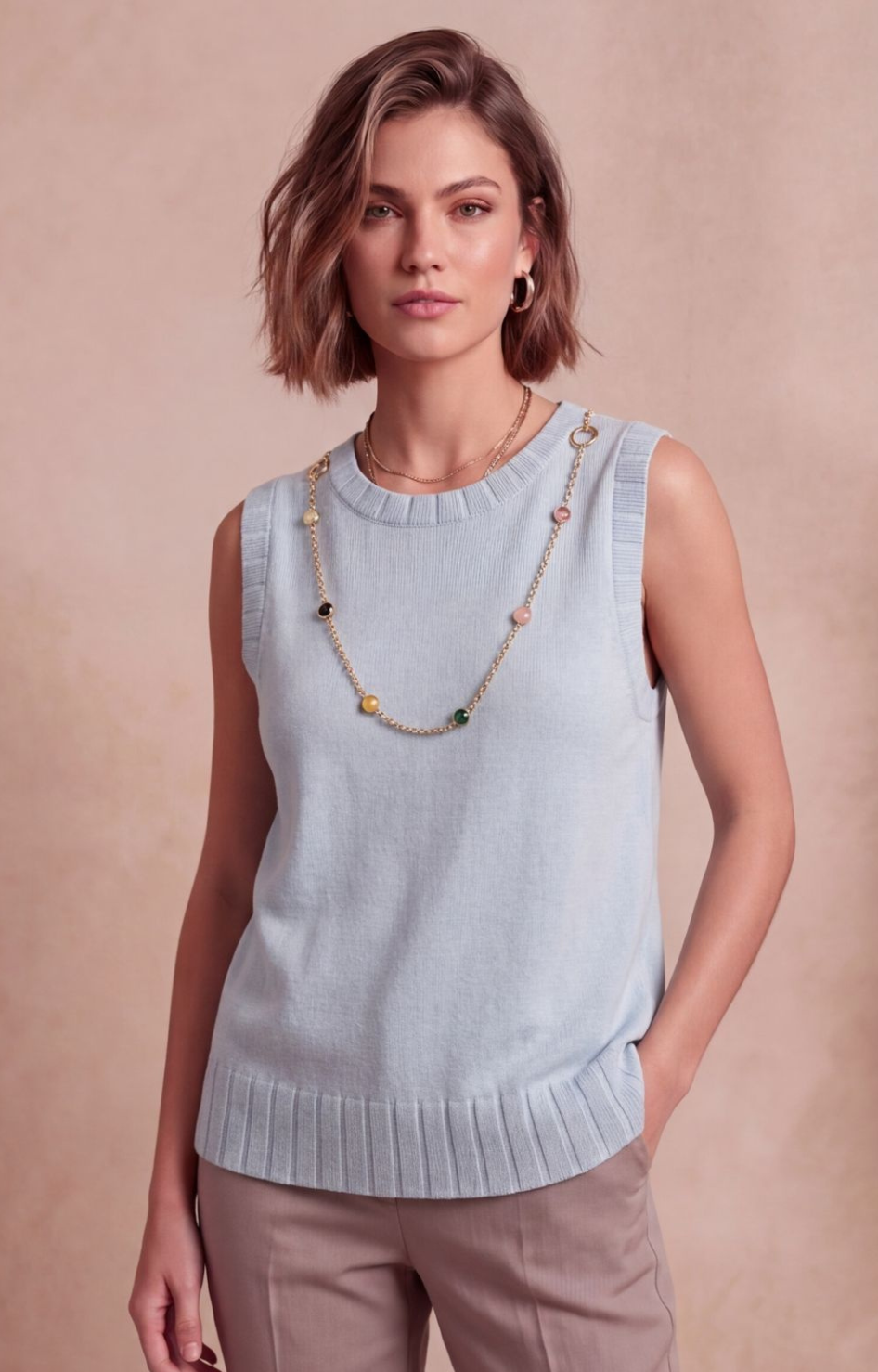 Blusa azul cielo - BLUSAS REGULAR Boutiquemirel 