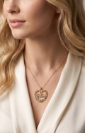 Collar Mom Corazón Dorado - COLLARES CHAPA Boutiquemirel 